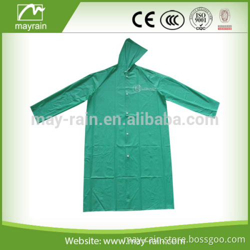cheap pvc raincoat